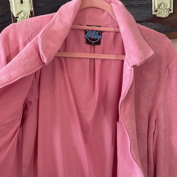 Nasir Mazhar x Topman Pink Terry Cloth Zip-up Size Small - Picture 11 of 16